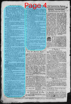 Page thumbnail for The New Hampshire Gazette And Historical Chronicle