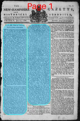 Page thumbnail for The New Hampshire Gazette And Historical Chronicle