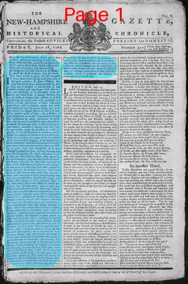 Page thumbnail for The New Hampshire Gazette And Historical Chronicle