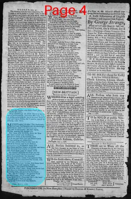 Page thumbnail for The New Hampshire Gazette And Historical Chronicle