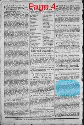 Page thumbnail for The New Hampshire Gazette And Historical Chronicle