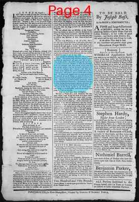 Page thumbnail for The New Hampshire Gazette And Historical Chronicle