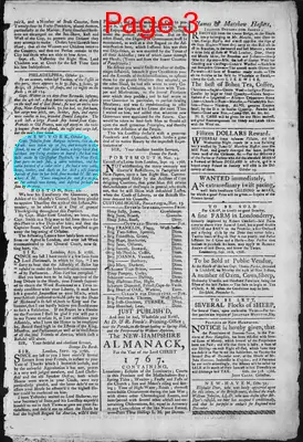 Page thumbnail for The New Hampshire Gazette And Historical Chronicle