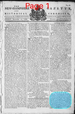 Page thumbnail for The New Hampshire Gazette And Historical Chronicle