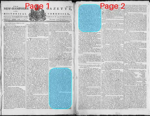 Page thumbnail for The New Hampshire Gazette And Historical Chronicle