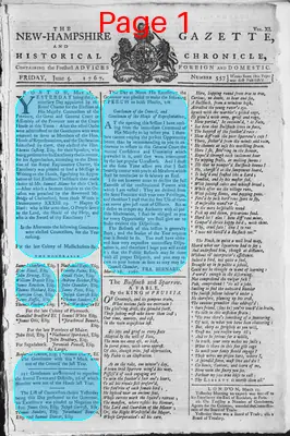 Page thumbnail for The New Hampshire Gazette And Historical Chronicle