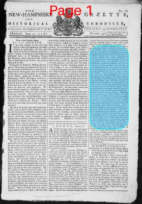 Page thumbnail for The New Hampshire Gazette And Historical Chronicle