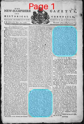 Page thumbnail for The New Hampshire Gazette And Historical Chronicle