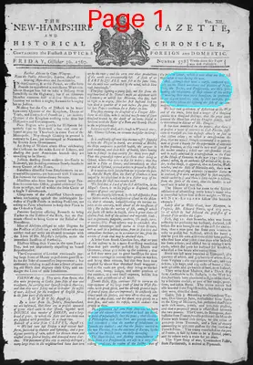 Page thumbnail for The New Hampshire Gazette And Historical Chronicle