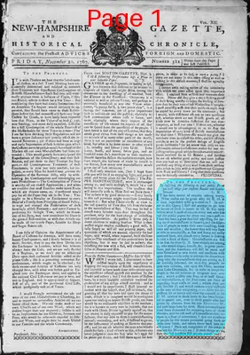 Page thumbnail for The New Hampshire Gazette And Historical Chronicle