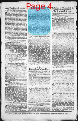 Page thumbnail for The New Hampshire Gazette And Historical Chronicle