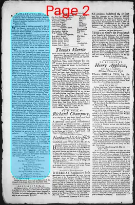 Page thumbnail for The New Hampshire Gazette And Historical Chronicle