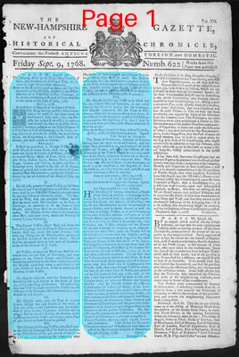 Page thumbnail for The New Hampshire Gazette And Historical Chronicle
