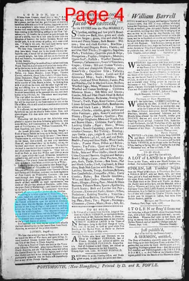 Page thumbnail for The New Hampshire Gazette And Historical Chronicle