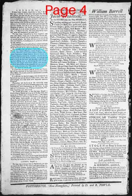 Page thumbnail for The New Hampshire Gazette And Historical Chronicle