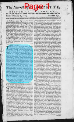 Page thumbnail for The New Hampshire Gazette And Historical Chronicle