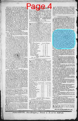 Page thumbnail for The New Hampshire Gazette And Historical Chronicle