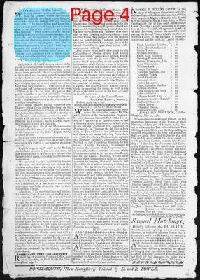 Page thumbnail for The New Hampshire Gazette And Historical Chronicle