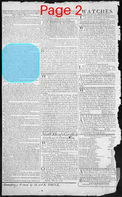 Page thumbnail for The New Hampshire Gazette And Historical Chronicle