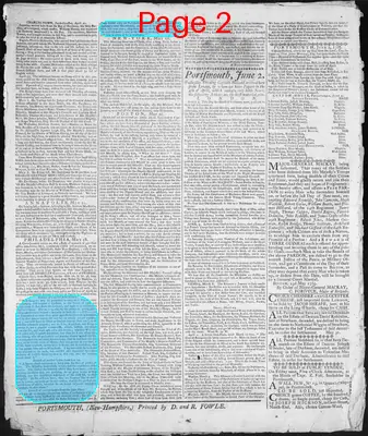 Page thumbnail for The New Hampshire Gazette And Historical Chronicle