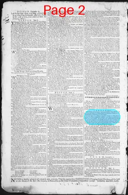 Page thumbnail for The New Hampshire Gazette And Historical Chronicle