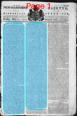Page thumbnail for The New Hampshire Gazette And Historical Chronicle