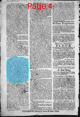 Page thumbnail for The New Hampshire Gazette And Historical Chronicle