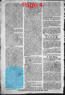 Page thumbnail for The New Hampshire Gazette And Historical Chronicle
