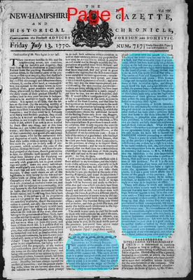 Page thumbnail for The New Hampshire Gazette And Historical Chronicle