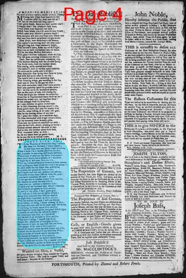 Page thumbnail for The New Hampshire Gazette And Historical Chronicle