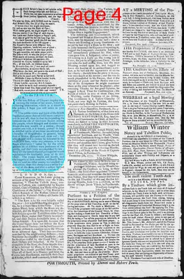 Page thumbnail for The New Hampshire Gazette And Historical Chronicle