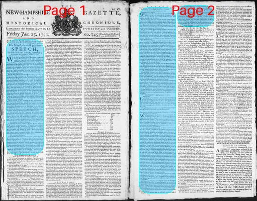 Page thumbnail for The New Hampshire Gazette And Historical Chronicle