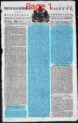 Page thumbnail for The New Hampshire Gazette And Historical Chronicle