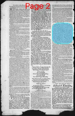 Page thumbnail for The New Hampshire Gazette And Historical Chronicle