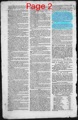 Page thumbnail for The New Hampshire Gazette And Historical Chronicle