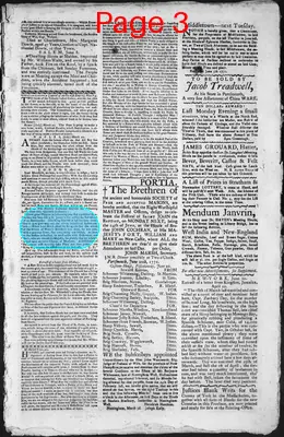 Page thumbnail for The New Hampshire Gazette And Historical Chronicle