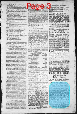 Page thumbnail for The New Hampshire Gazette And Historical Chronicle