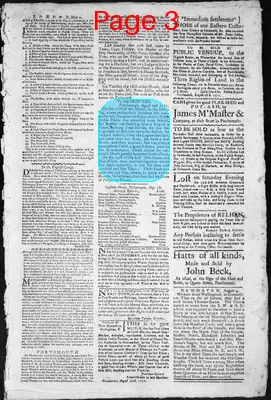Page thumbnail for The New Hampshire Gazette And Historical Chronicle