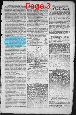 Page thumbnail for The New Hampshire Gazette And Historical Chronicle