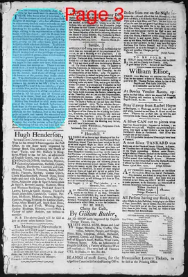Page thumbnail for The New Hampshire Gazette And Historical Chronicle