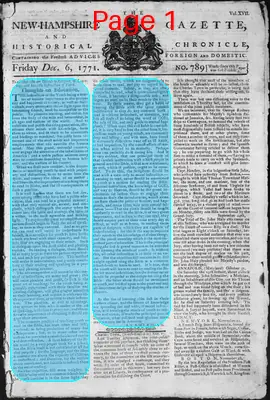 Page thumbnail for The New Hampshire Gazette And Historical Chronicle