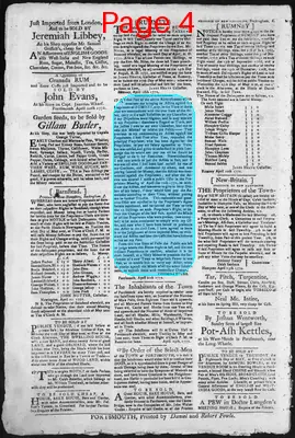Page thumbnail for The New Hampshire Gazette And Historical Chronicle