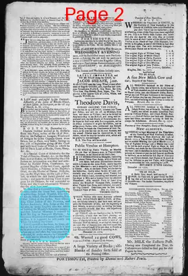 Page thumbnail for The New Hampshire Gazette And Historical Chronicle
