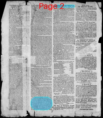 Page thumbnail for The New Hampshire Gazette And Historical Chronicle