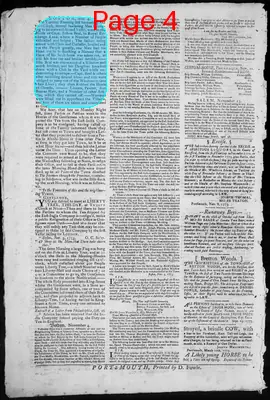 Page thumbnail for The New Hampshire Gazette And Historical Chronicle