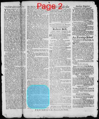 Page thumbnail for The New Hampshire Gazette And Historical Chronicle