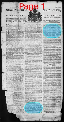 Page thumbnail for The New Hampshire Gazette And Historical Chronicle