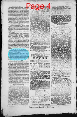 Page thumbnail for The New Hampshire Gazette And Historical Chronicle