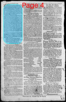 Page thumbnail for The New Hampshire Gazette And Historical Chronicle
