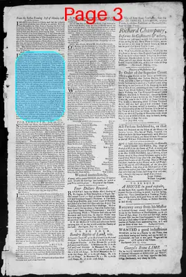 Page thumbnail for The New Hampshire Gazette And Historical Chronicle